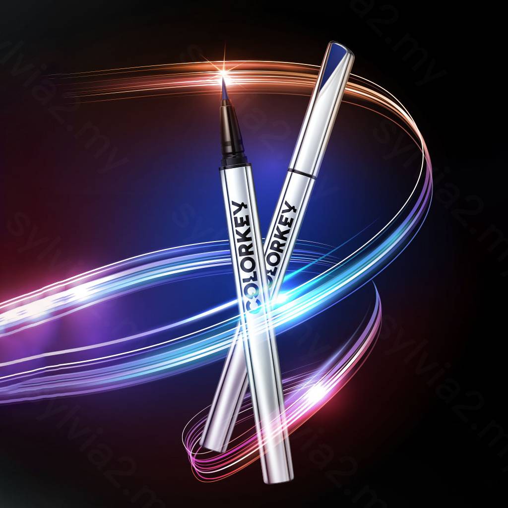 [Hàng mới về] Bút kẻ mắt COLORKEY trang điểm lâu trôi chống thấm nước chống thấm mồ hôi cho người mới bắt đầu học kẻ mắt