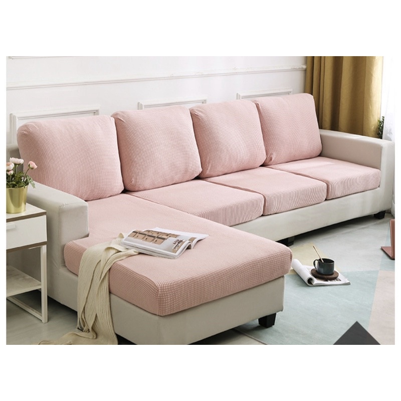 Bọc Đệm Bọc Gối Nhung Gân Cho Ghế Sofa Trang Trí Nhà Cửa