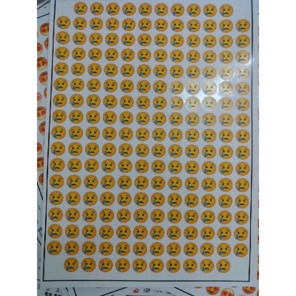 Combo 200 Sticker đánh dấu, sicker khen thưởng kt: 1.5cm