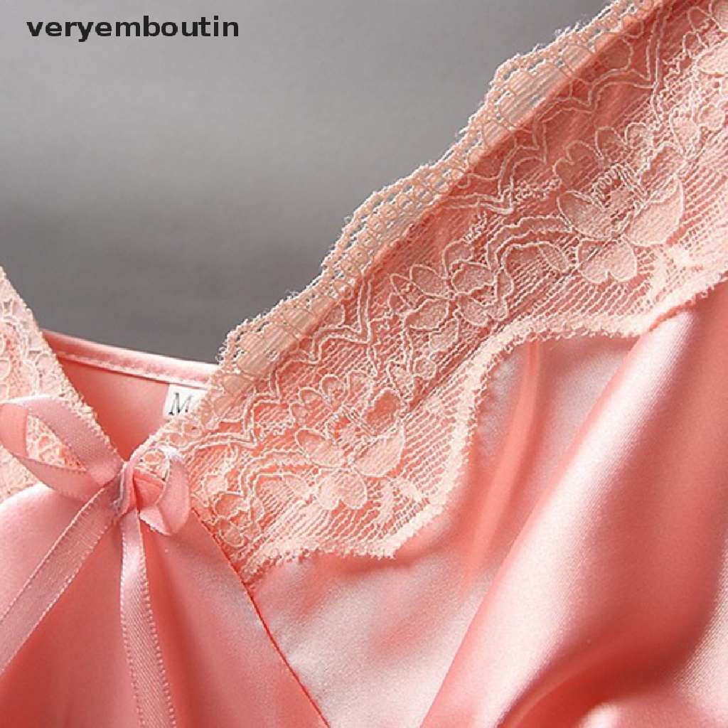 Bộ Đồ Ngủ 2 Món Vải Tuyn Trong Suốt Phối Ren Quyến Rũ