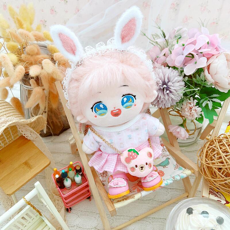 Búp Bê Thần Tượng K-Pop 20CM Chân Váy Xếp Ly Thay Thế Cho Búp Bê AESPA NINGNING