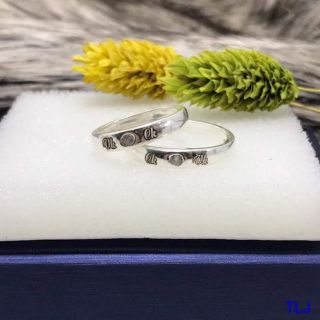 Nhẫn đôi bạc