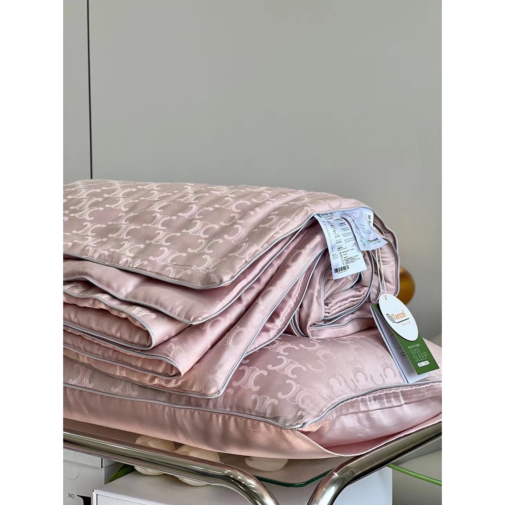 Chăn hè tencel 60s cao cấp-Chất liệu tencel mềm mại, mượt mát thoáng khí thấm hút mồ hôi tốt bảo vệ sức khỏe