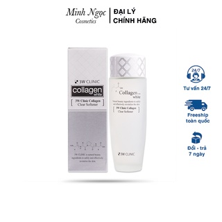 Nước hoa hồng trắng da 3W Clinic Collagen White 150ml