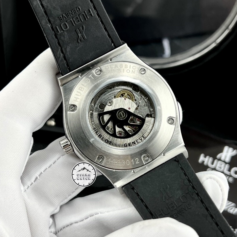 Đồng Hồ Nam Hublot Cơ Tự Động Size 42mm Class Màu Xanh Lịch Ngày Hàng Chuẩn Cao Cấp Fullbox | BigBuy360 - bigbuy360.vn