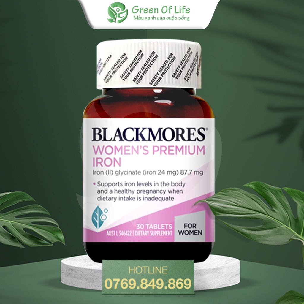 Sắt Blackmores Iron Women's 30v Úc