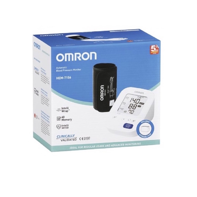 Máy đo huyết áp Omron Hem 7156 kèm Adapter