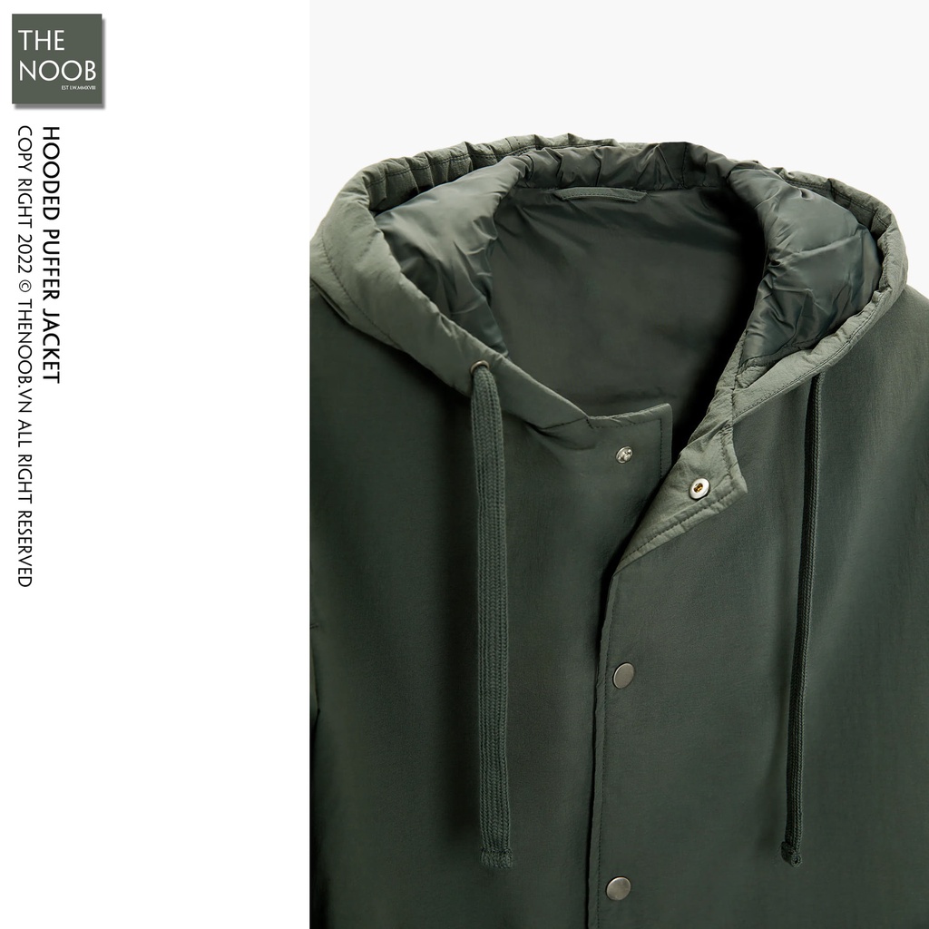 Áo Khoác Trần Bông Có Mũ - 2022AK30