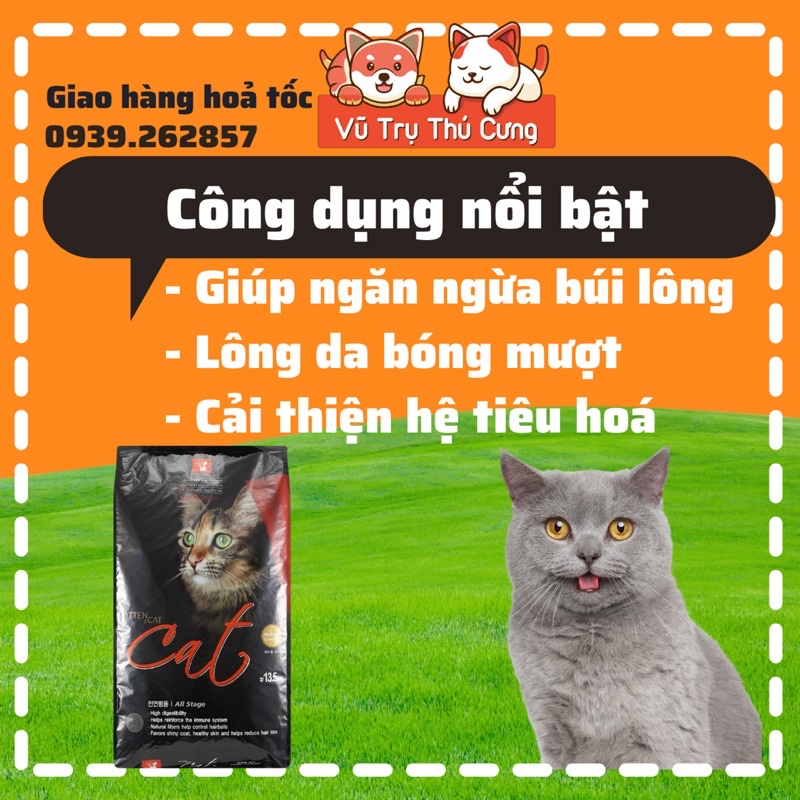 Thức ăn hạt Cat Eye Hàn Quốc cho Mèo 1Kg