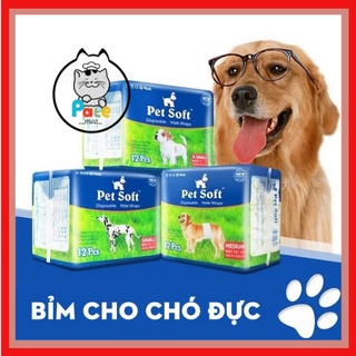 TÃ BỈM CHO CHÓ PETSOFT - CHÓ CÁI