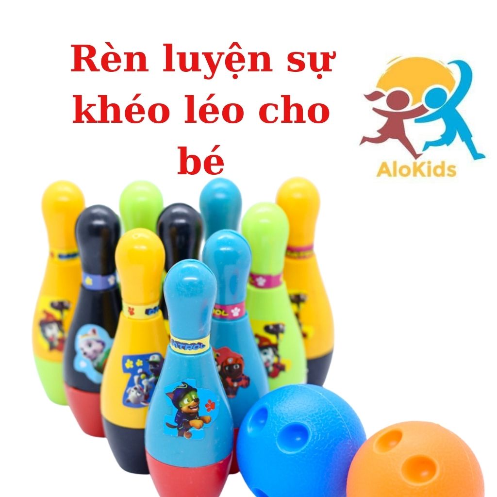 Đồ Chơi Hộp Bowling Nhựa Cho Bé Ham Vận Động Shop Alokidstb