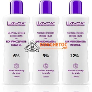 Oxy nhuộm tóc Lavox , 6%, 9%, 12%