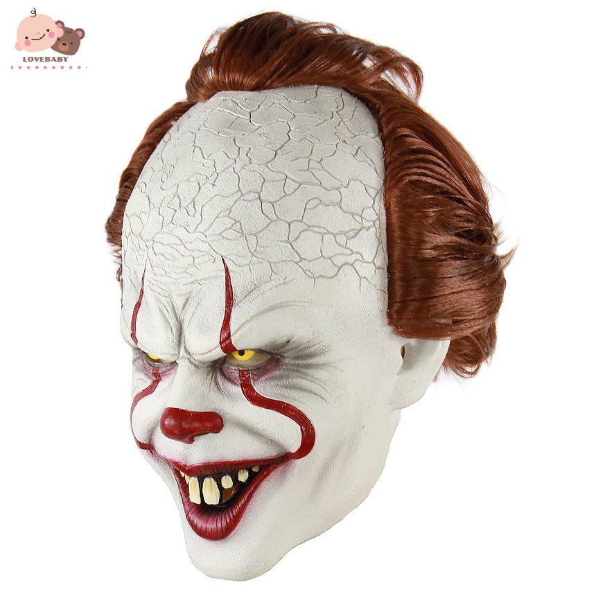 Mặt Nạ Hóa Trang Halloween Hình Chú Hề Joker Độc Đáo