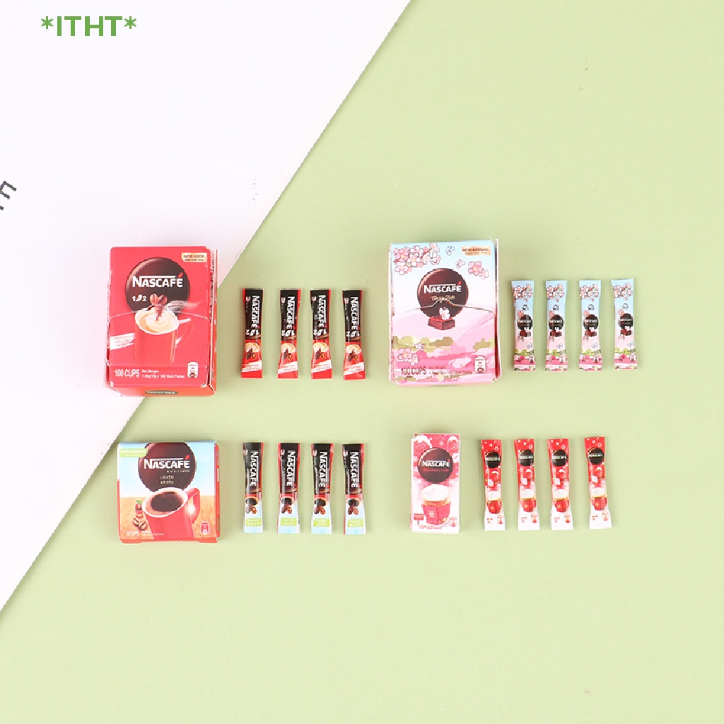 Mô Hình Cốc Cà Phê Mini Tỉ Lệ 1 / 12 Trang Trí Nhà Búp Bê Mới