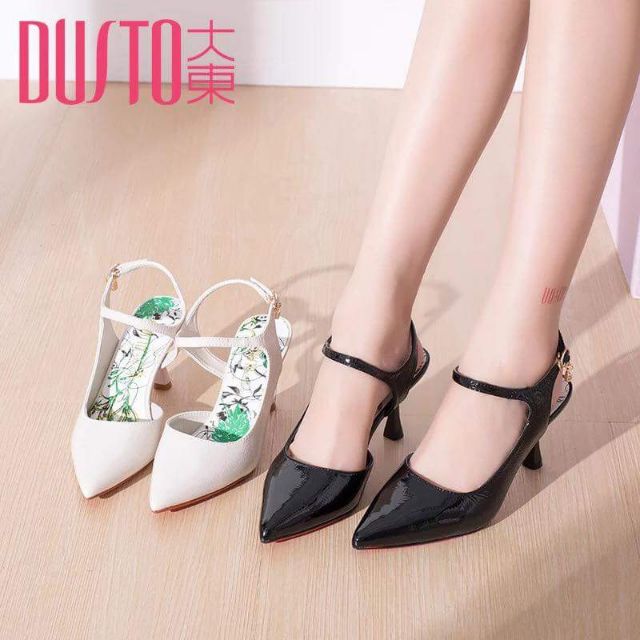 Giầy hở gót Dusto
