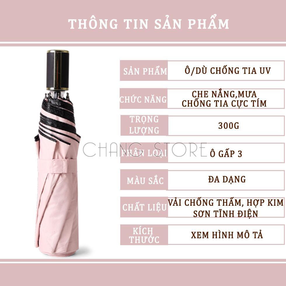 Ô Dù Che Nắng, Che Mưa, Chống Tia UV Cực Tốt