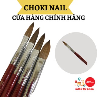 Cọ đắp bột, Bút đắp bột 100% lông chồn Super Linda Kolinsky England