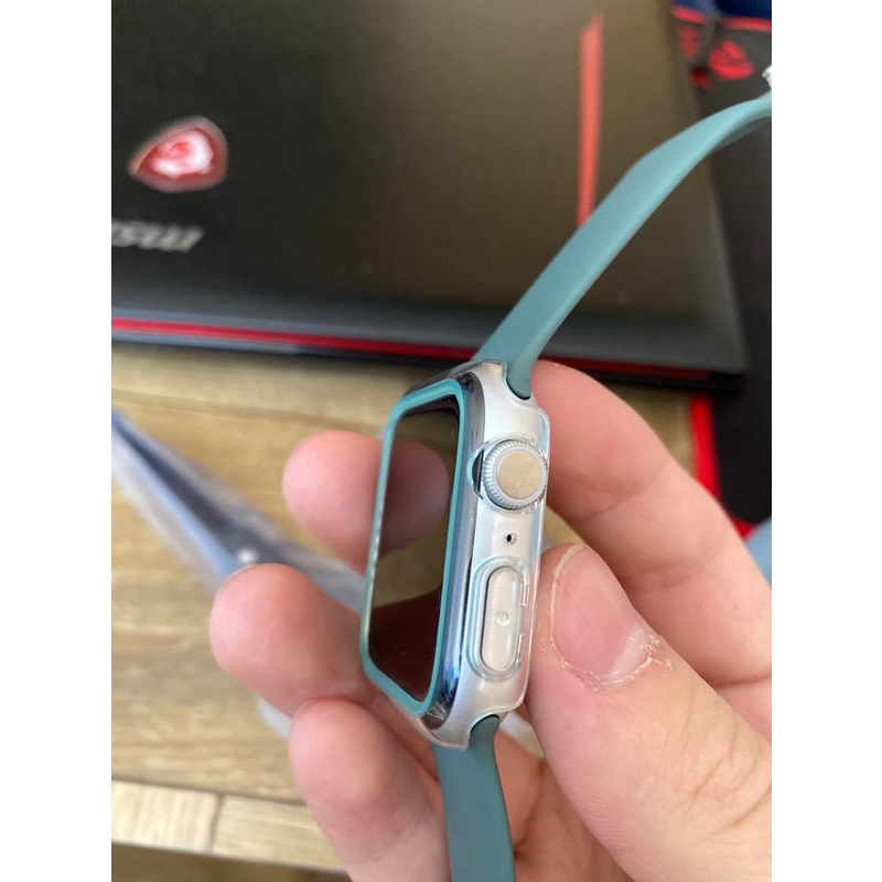 Khung PC Cứng Bảo Vệ Mặt Đồng Hồ Apple Watch 45mm 41mm 38mm 42mm 40mm 44mm iWatch 7 6 5 4 3 SE