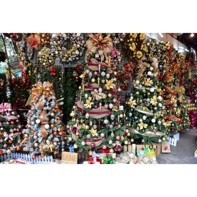 Cây Thông Noel 1m8 Full Phụ Kiện - Cây Thông Noel 1m6