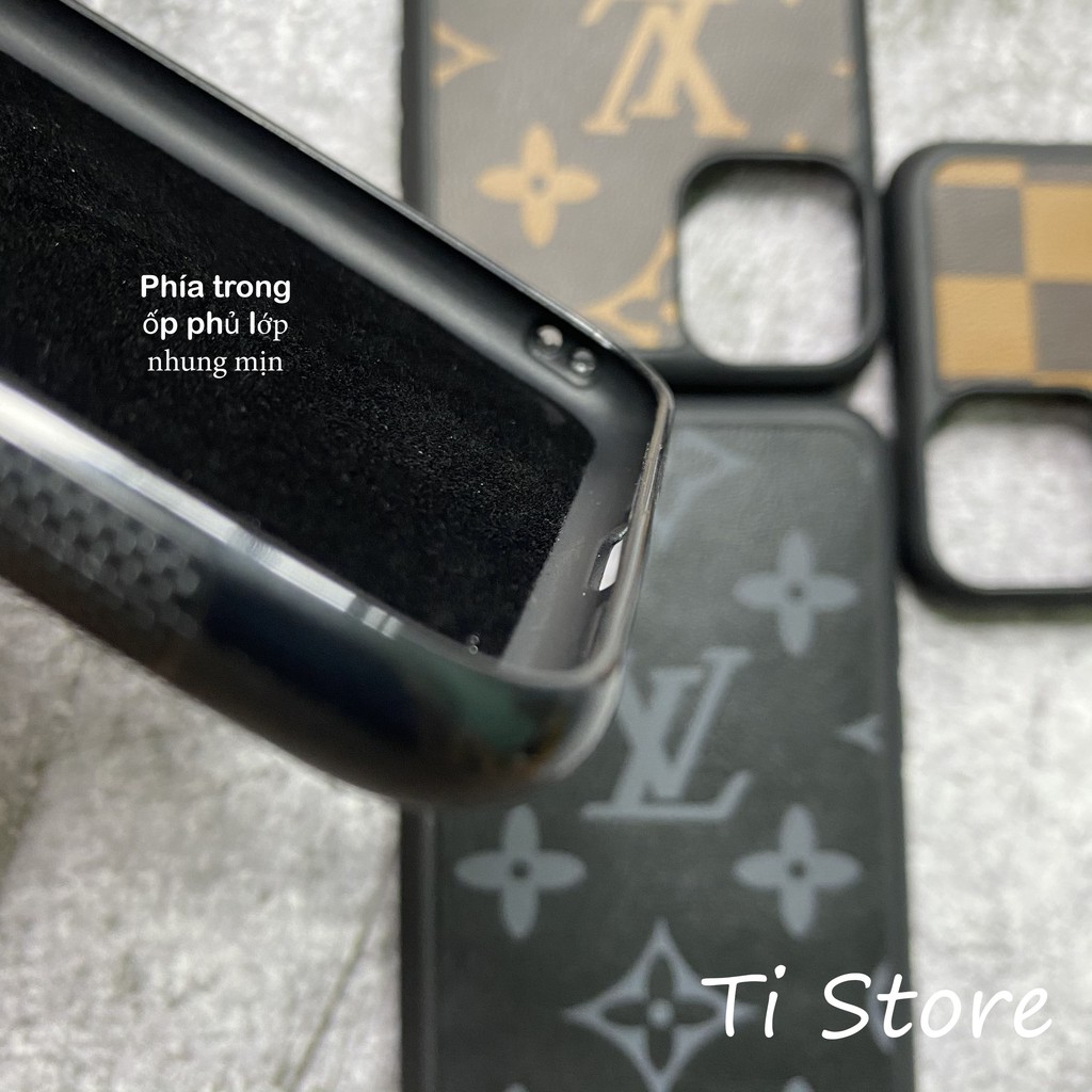 Ốp Lưng Da LV iP