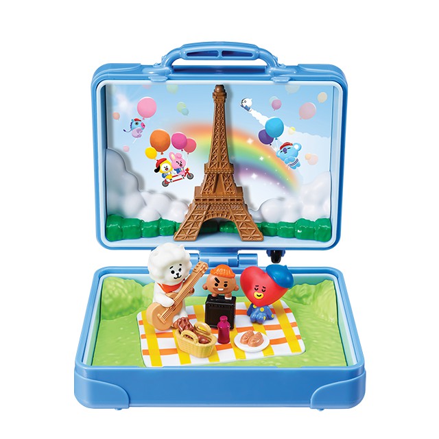 Ngôi Sao Vũ Trụ BT21 WORLD TOUR TOY FRANCE