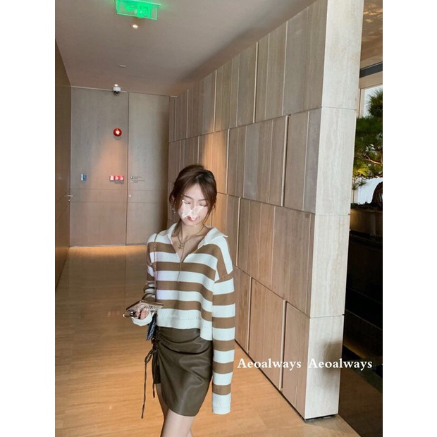 ÁO LEN SỌC MÀU DỄ THƯƠNG