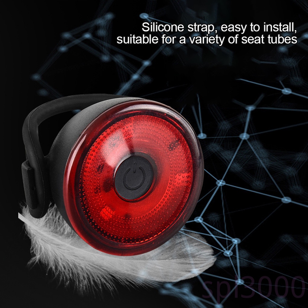 Đèn xi nhan gắn đuôi xe đạp độ sáng 400lm chống thấm nước có thể điều chỉnh