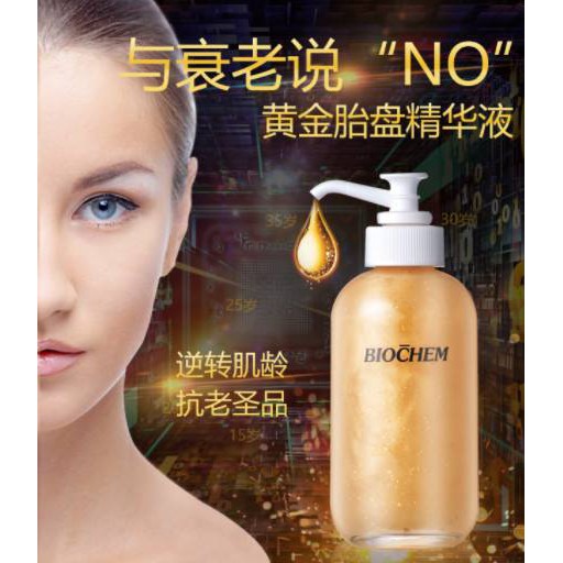 Tinh chất vàng chống lão hóa da BIOCHEM Golden Placenta Ultra Essence 120ml