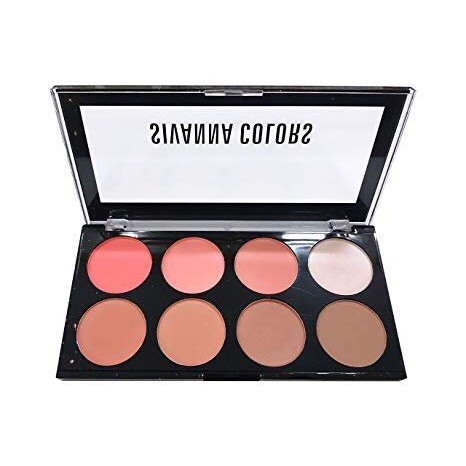 Phấn Má Hồng Tạo Khối Sivanna Colors 8 Ô Ultra Blush Palette HF319 hàng chuẩn