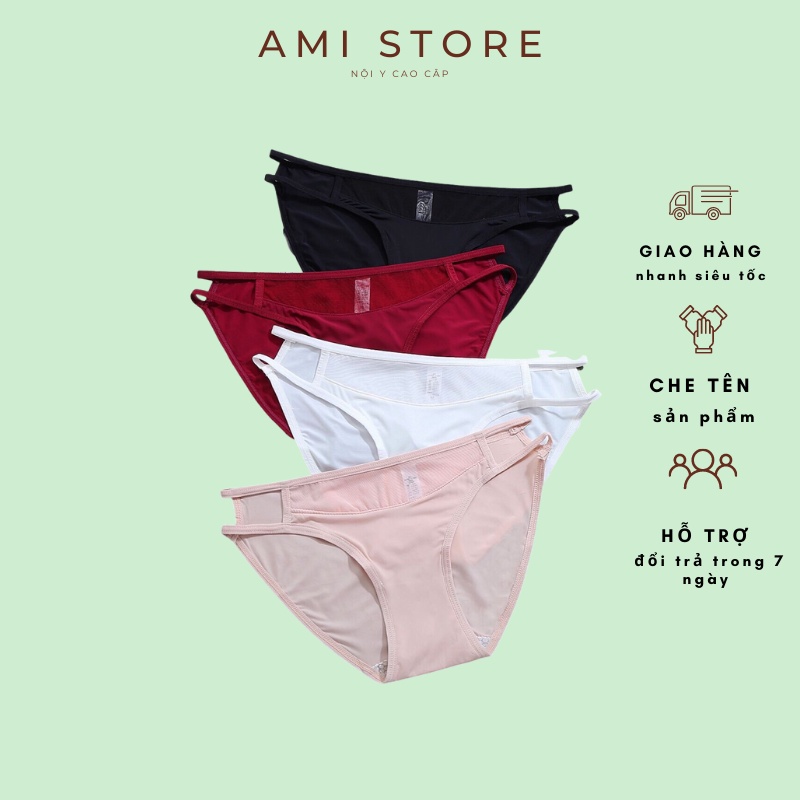 Quần lót thun lạnh phối hông sexy