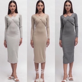 CHÍNH HÃNG :LAYLA DRESS ( ĐẦM YẾM DÀI TẶNG KÈM ÁO KHOÁC )