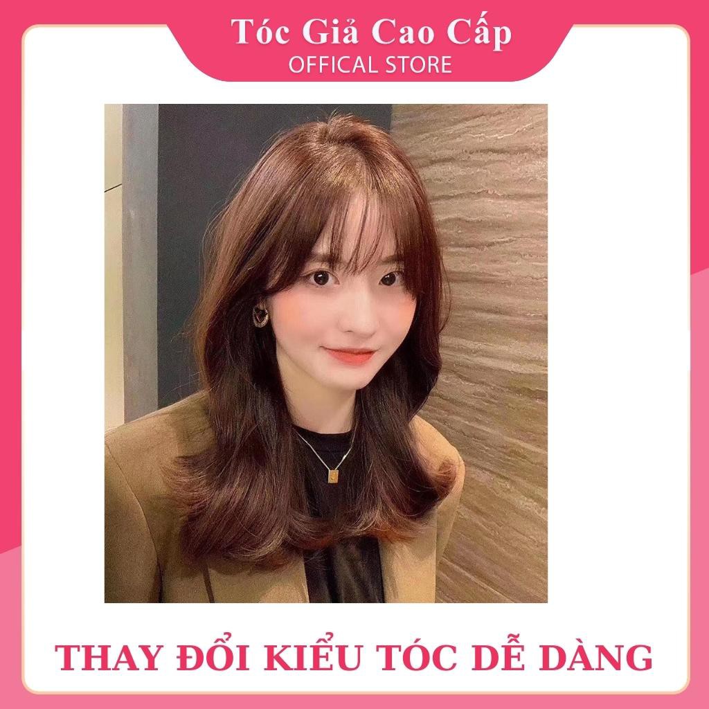 Tóc mái giả thưa lơi mẫu mới, phong cách hàn quốc, sợi tóc tơ đẹp mềm mượt