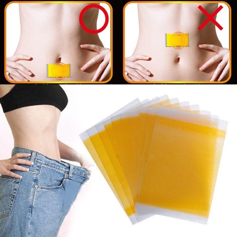 Túi 10 Miếng Dán Giảm Cân Đốt Cháy Mỡ Thừa