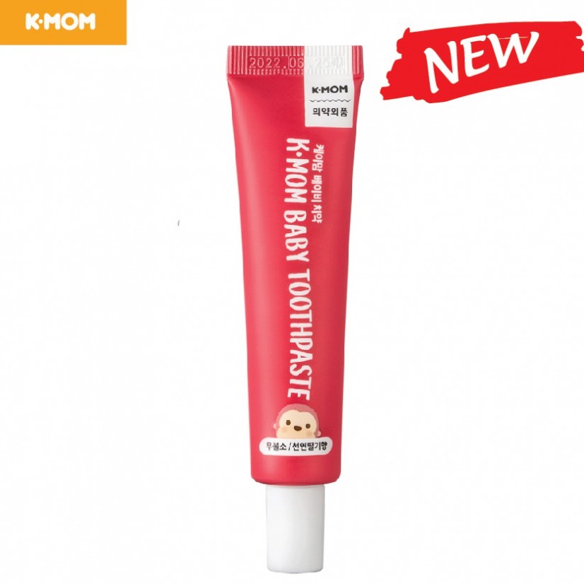 Kem đánh răng trẻ em K-Mom Hàn Quốc 6-36 tháng 30g