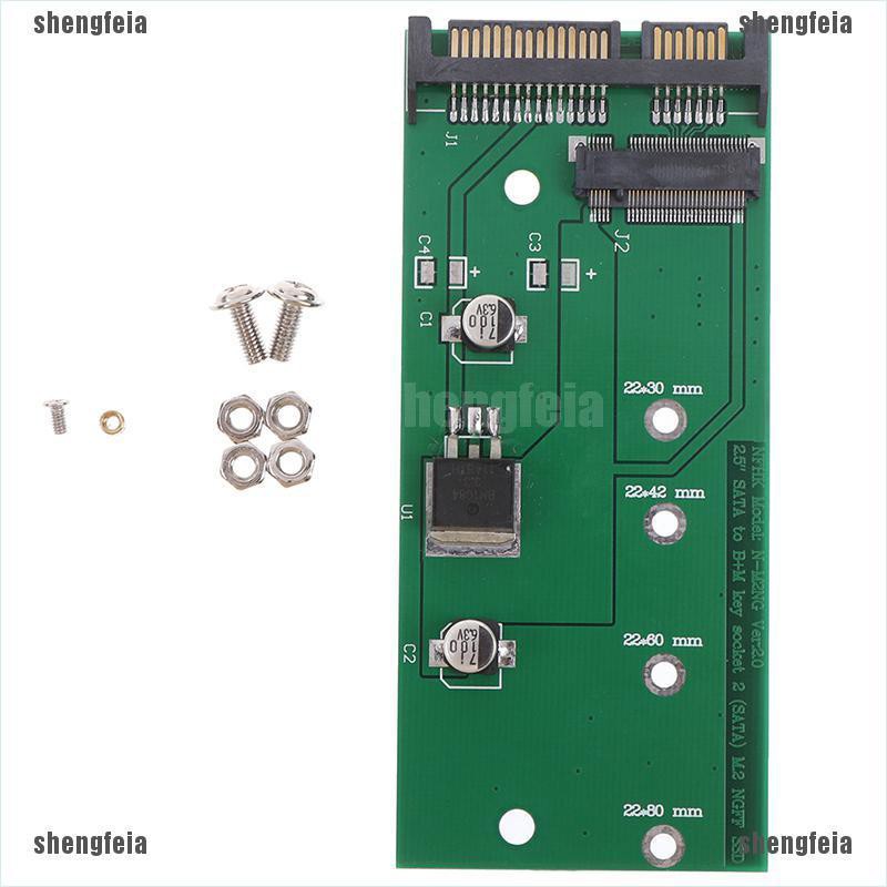 Card Chuyển Đổi Shengfeia Ngff (m2) Ssd Sang 2.5 Inch Sata Adapter M.2 Ngff Ssd Sang Sata3