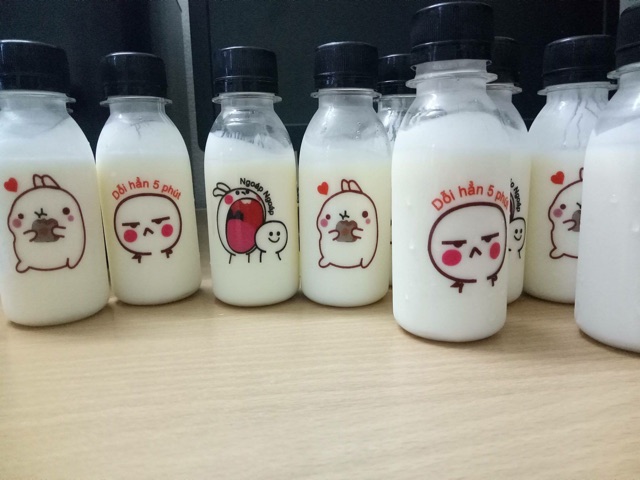 [Mã SRJULY1619 giảm 15K đơn 50K] [TẶNG 50 STICKER] Combo 100 chai Pet tròn 100ml nắp đen ( có thể đựng 120ml)