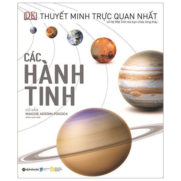 Sách - Các Hành Tinh - Bách Khoa Thư về hệ Mặt trời (Sách DK)