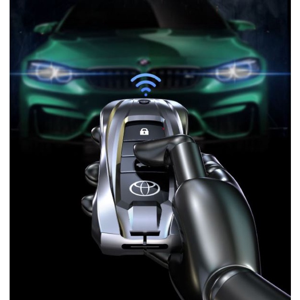 Vỏ ốp chìa khoá xe hơi Toyota - Bọc chìa smartkey ô tô Toyota Fortuner, Inova, Hilux, Camry 2017~2018 Đẹp Độc Lạ