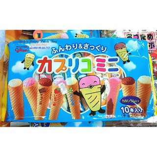 Bánh kem ốc quế Glico Nhật