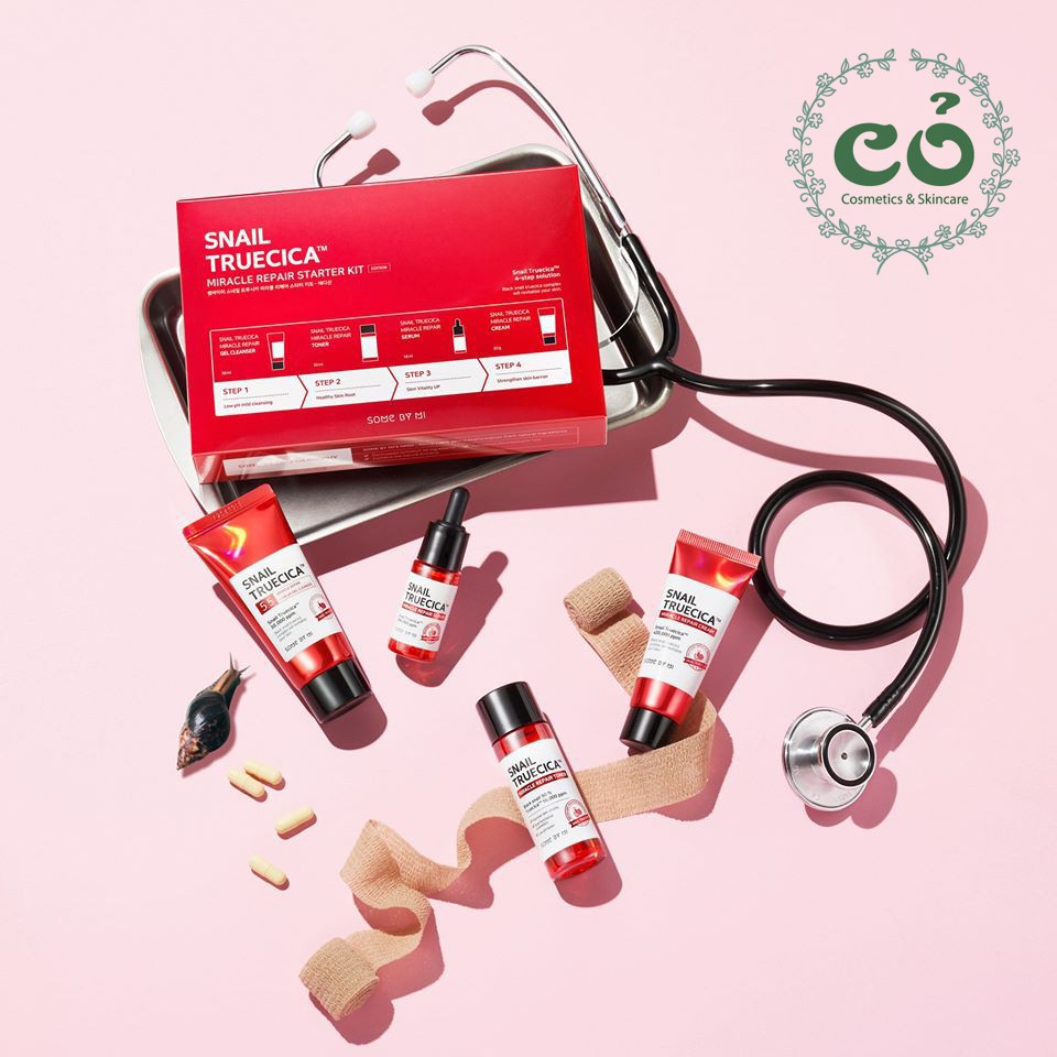 Bộ Dưỡng Da Some By Mi Snail Truecica Miracle Repair Starter Kit | BigBuy360 - bigbuy360.vn