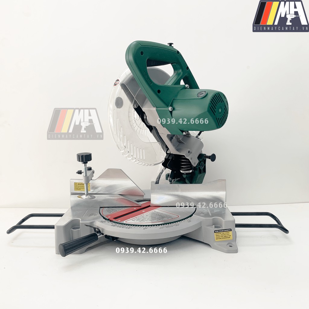 Máy cắt nhôm 255mm chính hãng Dekton Model DK-255,có cắt nghiêng, kèm lưỡi , giá tốt