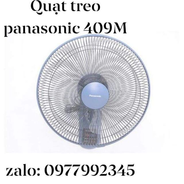 Quạt Treo Tường Có Remote Panasonic F409M- Xanh Dương Chính Hãng