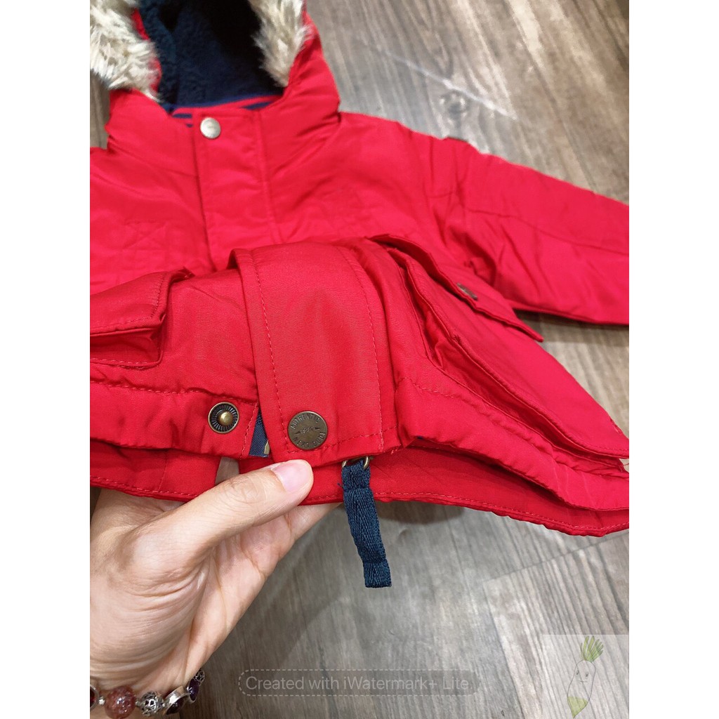 XẢ KHO!!! AK15- Áo Parka N3xt dư xịn cho bé- Đỏ
