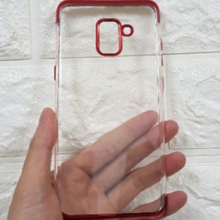 Ốp Silicon viền màu Galaxy A8 2018/ A8 Plus 2018