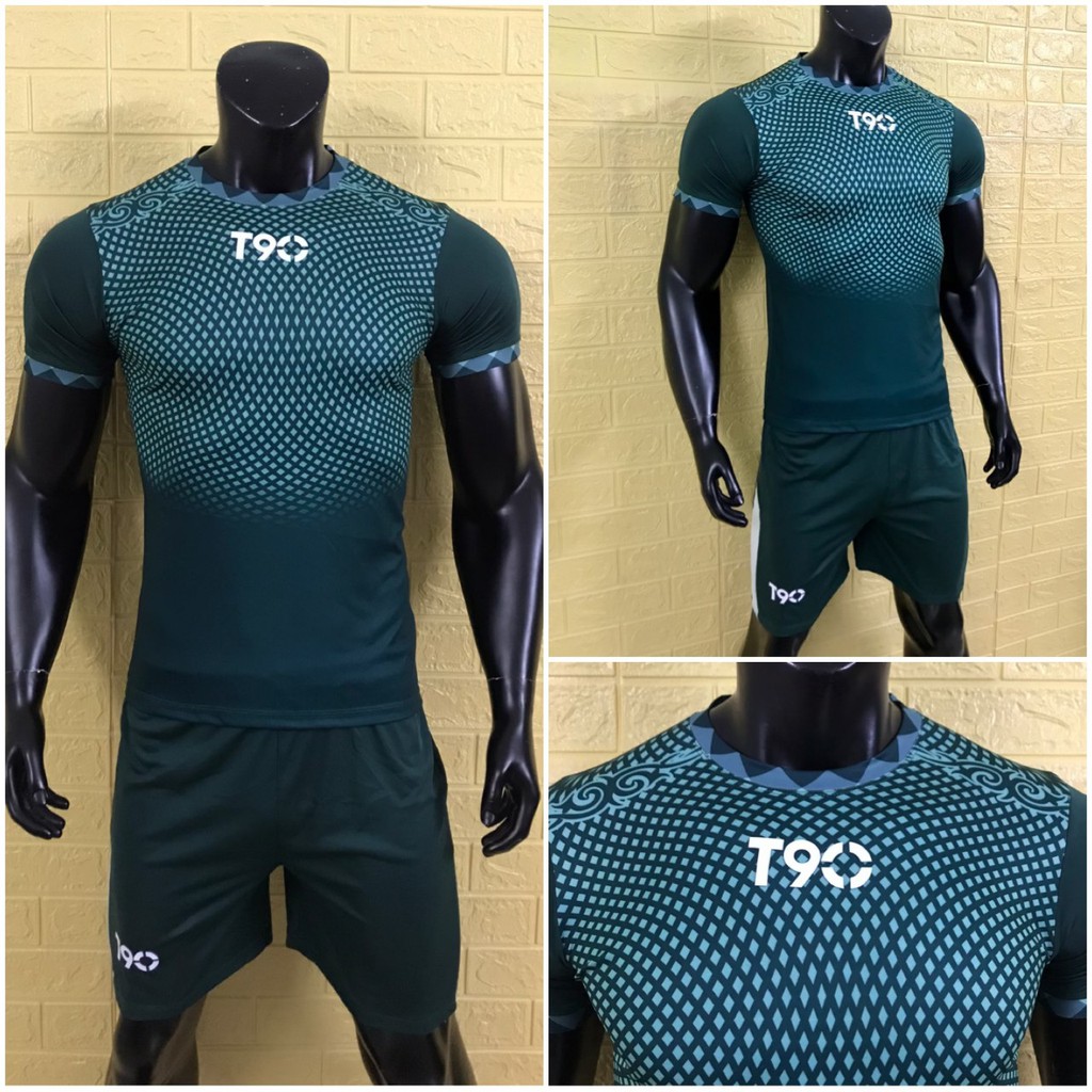 Đồ bóng đá T90 (xanh cổ vịt)
