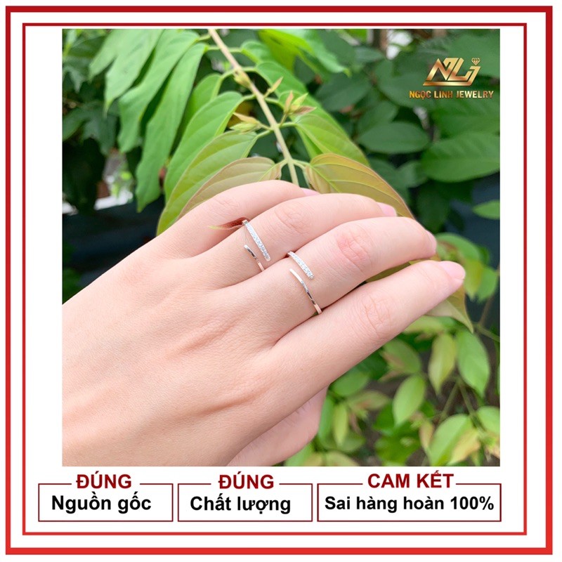 Nhẫn bạc nữ giá rẻ tận xưởng Với Kiểu Dáng Đơn Giản và Cá Tính Kiểu Dáng Hàn Quốc