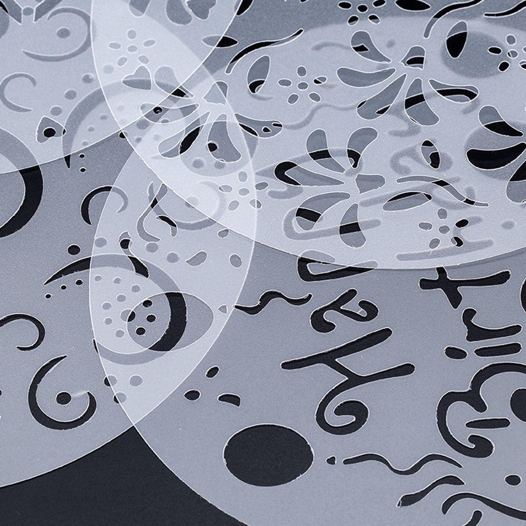 AUGUSTINA Set 4 Khuôn Tạo Hình Trang Trí Bánh Kem