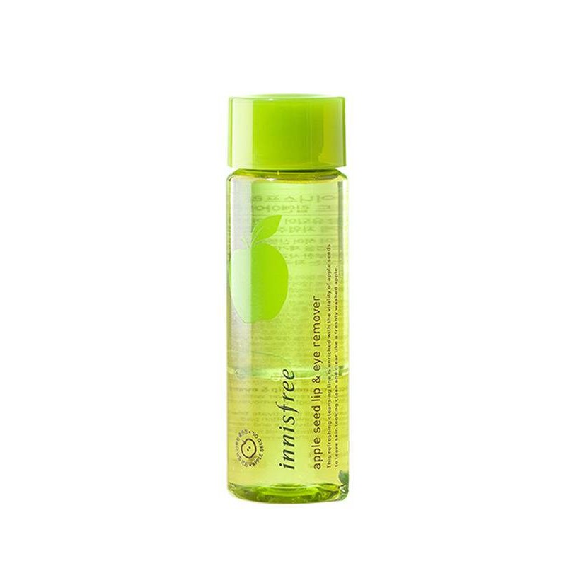 TẨY TRANG MẮT MÔI INNISFREE APPLE JUICY LIP & EYE REMOVER MINI SIZE 25ML