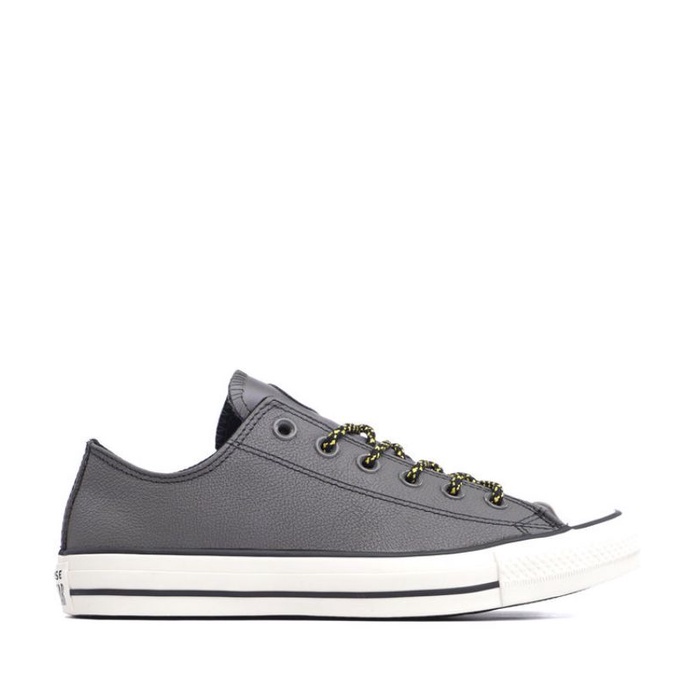 Giày CV leather da xám real new