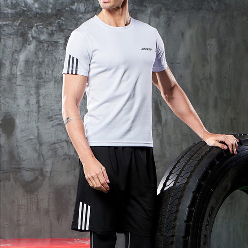 Bộ thể thao nam cao cấp chất cực mát co dãn tốt phù hợp với tất cả các hoạt động thể thao. | BigBuy360 - bigbuy360.vn